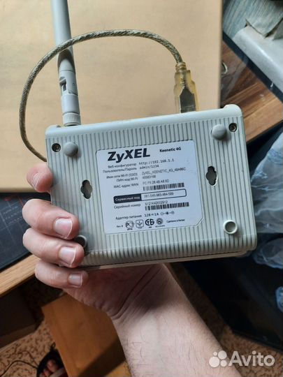 Роутер и антена усилитель интернета от Yota 3G/4G