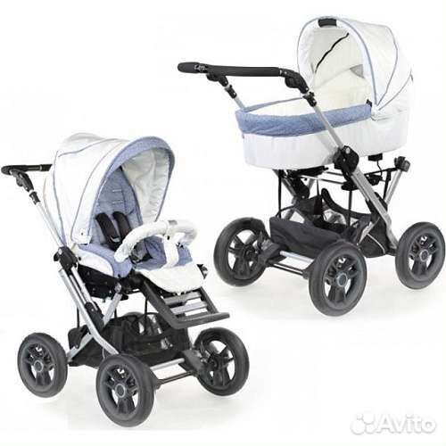 Коляска Teutonia Mistral Primus V3 Titanium 2 в 1