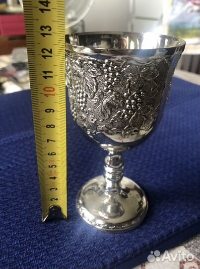 Рюмка -бокал из металла