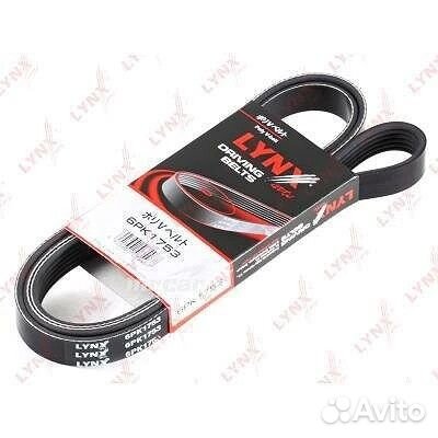 Ремень поликлиновой lynxauto 6PK1753