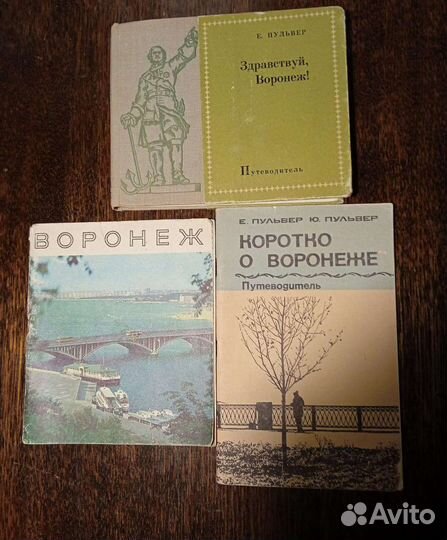 Книги брошюры путеводители по Воронежу