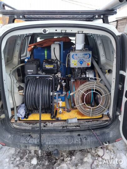 Гидродинамическая прочистка канализации