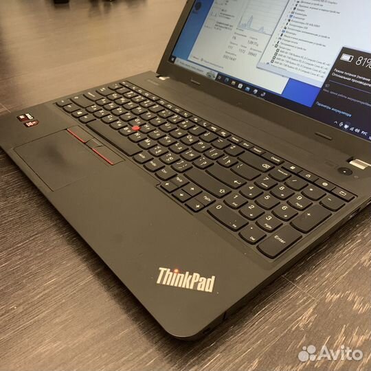 Ноутбуки thinkpad E555 AMD/8озу/ssd/R5