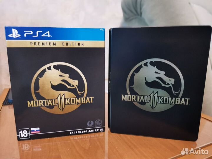 Mortal Kombat 11 premium edition ps4 steelbook