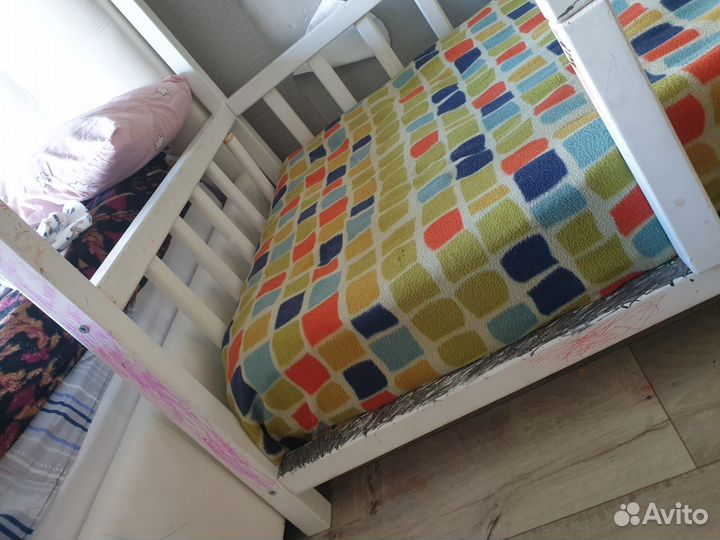 Кроватка домик бу