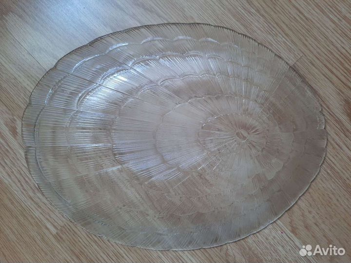 Блюдо из закалённого стекла (новое)
