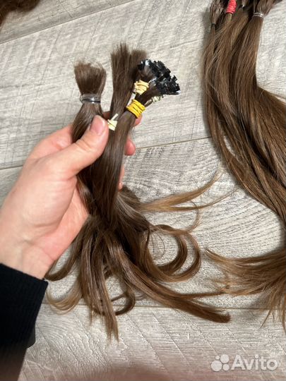 Волосы для наращивания детский срез