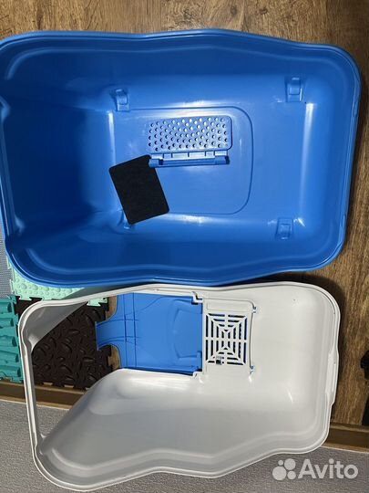 MPS био-туалет netta с совком голубой