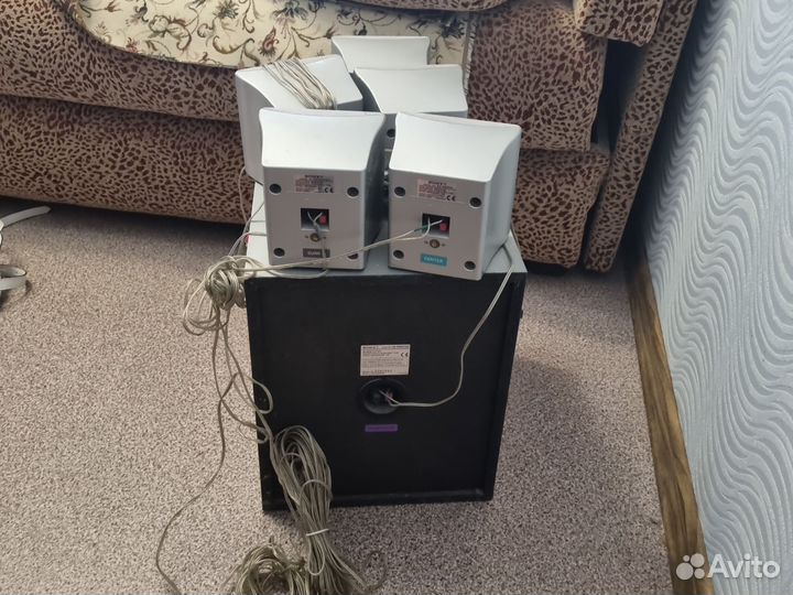 Колонки и сабвуфер