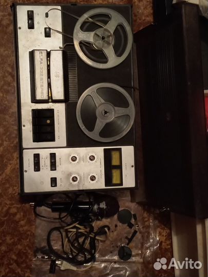 Катушечный магнитофон elfa 332 stereo