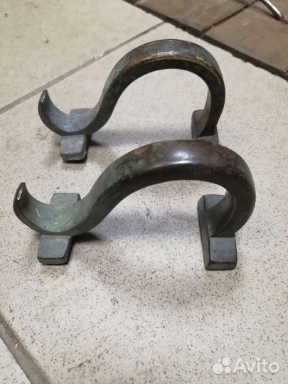 Ручки старинные от мерника.бронза