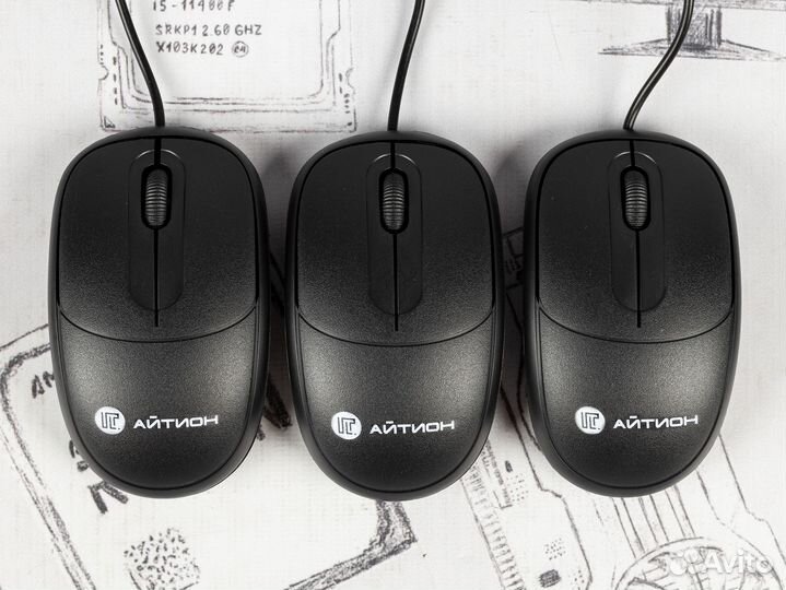 Офисная мышь Crown CMM-128 (OEM)