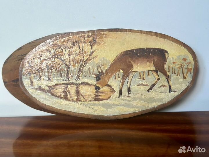 Панно деревянное 1963 год