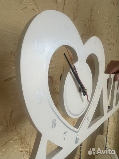 Часы настенные/фоторамка “Love”