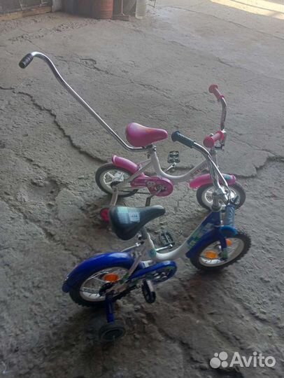 Детский трехколесный велосипед бу