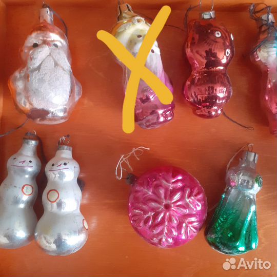 Елочные игрушки СССР
