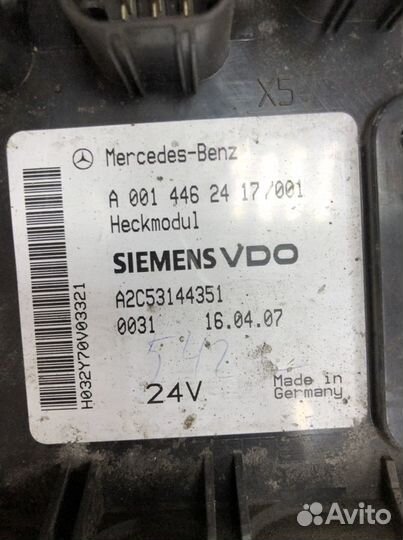 Блок управления VDO для Мерседес