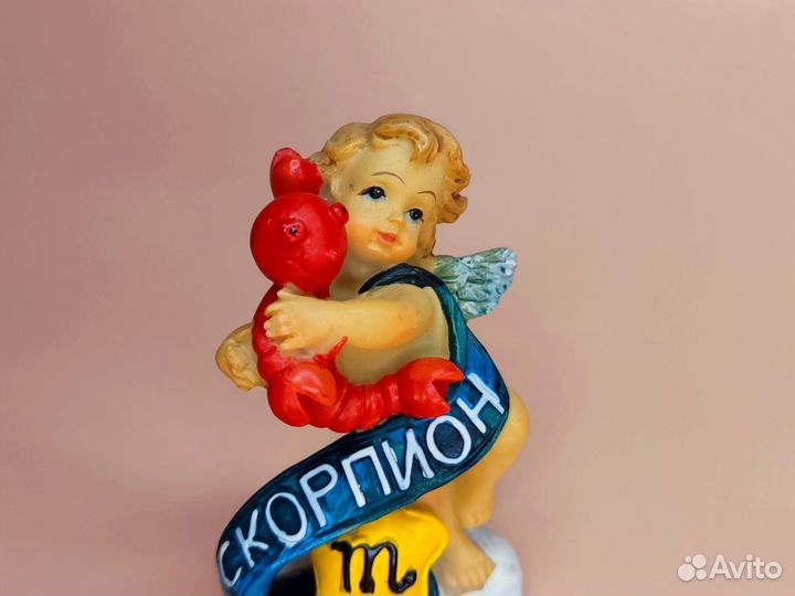 Статуэтки новые скорпион мишка зайка