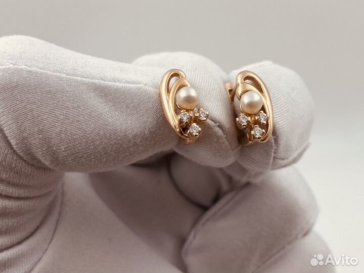 Золотые Серьги 585 пробы. Рассрочка