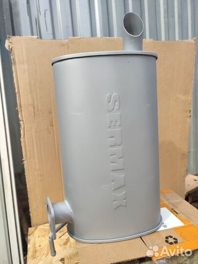 Глушитель на Mitsubishi Outlander 