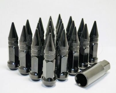 Гайки пули М12х1.5 стальные чёрные