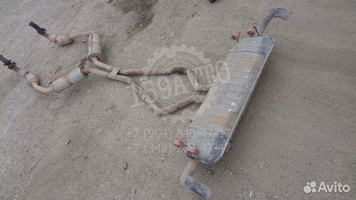 Глушитель основной Range Rover 3