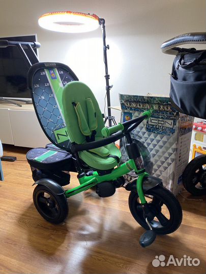 Детский ведосипед с ручкой (icon)