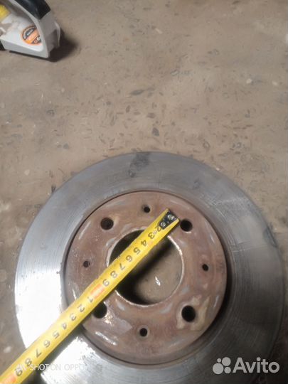 Тормозные диски на KIA cerato 2007 передние