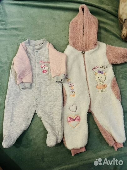 Вещи пакетом на девочку от 0 до 1 года