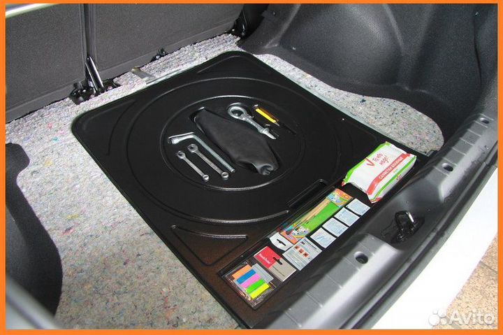 Органайзер в нишу запасного колеса LADA Vesta 2016