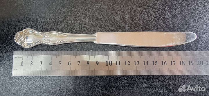 Серебряный нож 925 пробы