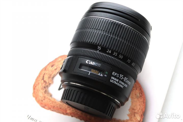 Объектив Canon EF-S 15-85 IS USM + полярик