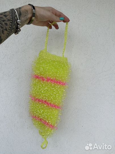 Мочалка ручной работы