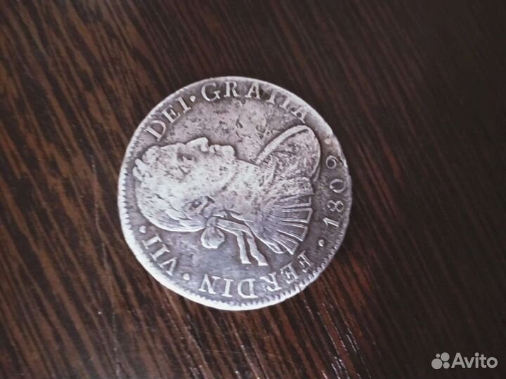 8 Реалов 1809 года Испания