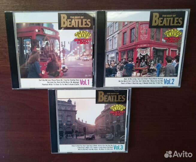 The Beatles Best Hit 60 (3 CD Box Set). Japan