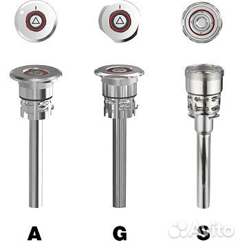 Фитинги для металлических кег тип «A, G, S, U»
