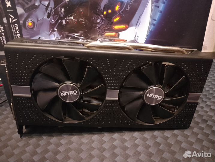 Видеокарта rx 570 4gb sapphire nitro