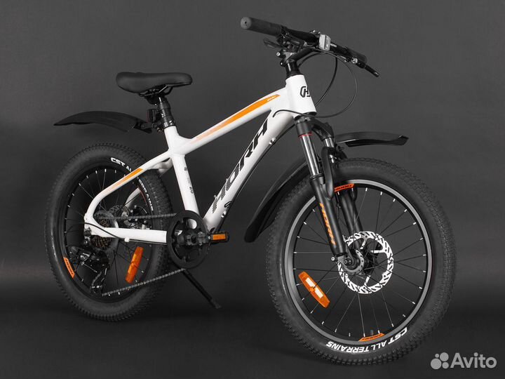 Велосипед horh ZHU 20 (2022) White-Orange-Black No