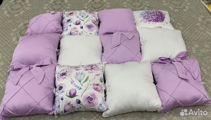 Бортики подушки в детскую кроватку