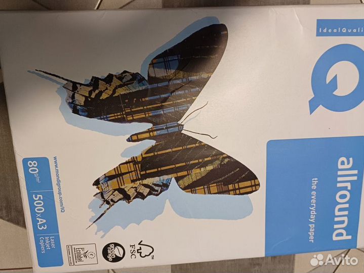 Офисная бумага А4 и А3