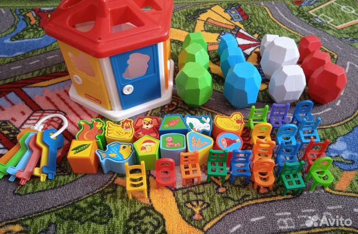 Домик сортер.Цена за все