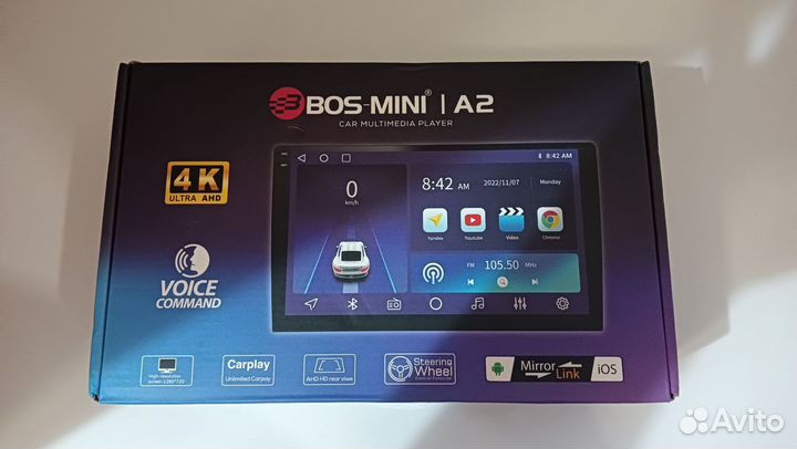 Магнитола 2 din android 9 дюймов 8 ядерная 4/64гб