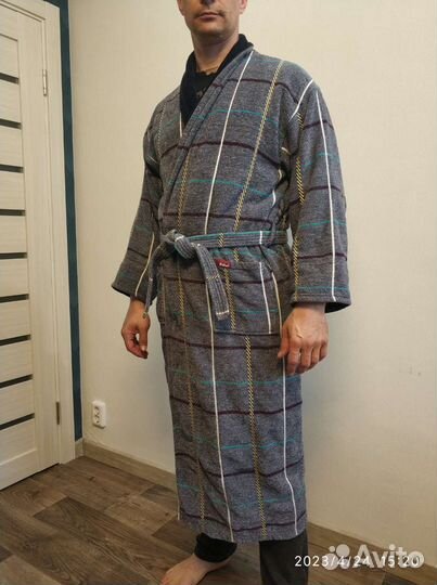 Мужской махровый халат