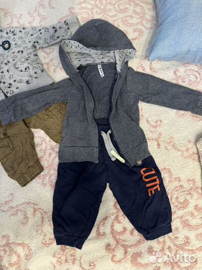 Детские вещи пакетом на мальчика 74 80