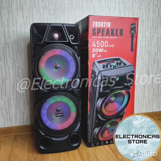 Блютуз Колонка бт Спикер ZQS 6971 Опт Розница