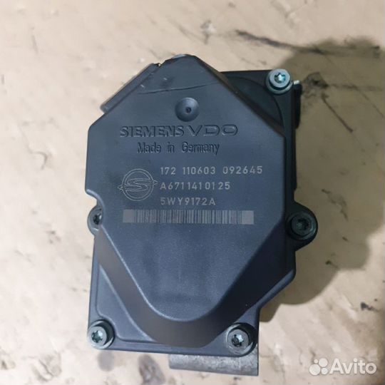 Дросельная заслонка ssangyong rexton