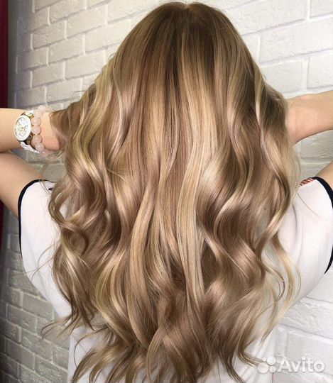 Окрашивания в виде поцелуев солнца