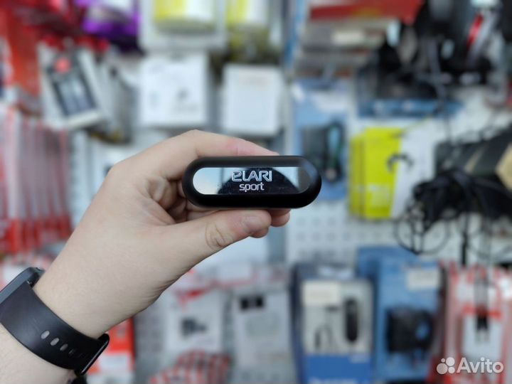 Беспроводные наушники TWS elari NanoPods Sport чер