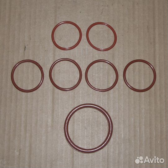 Р/к системы охлаждения камаз красный