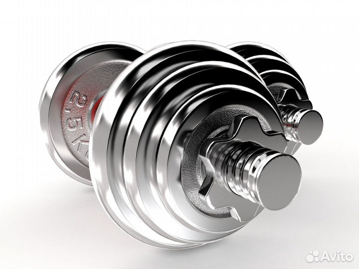 Гантели unixfit в кейсе 20kg